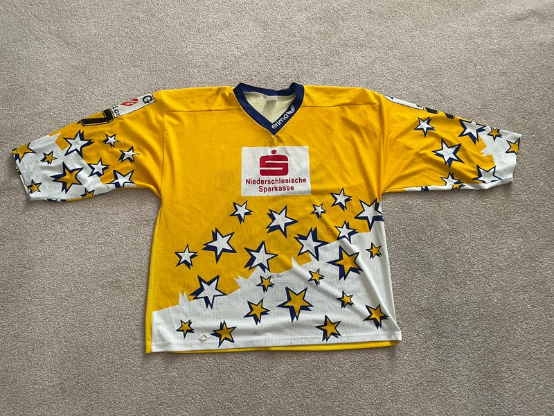 Yellow XL German Goalie Cut Men's Jersey (Used)
