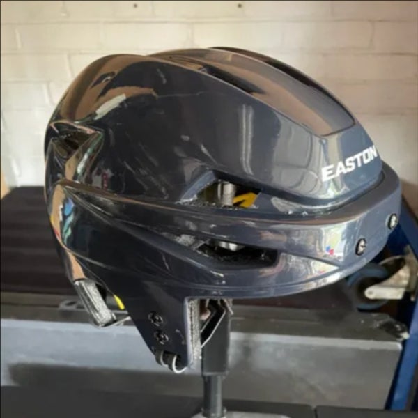 Navy Blue Easton E700 Pro Stock New York Rangers Medium *Rare - Read Full Description*