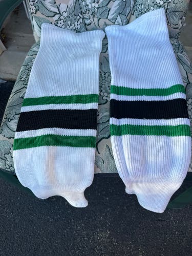 White Senior Knit Socks (Used)