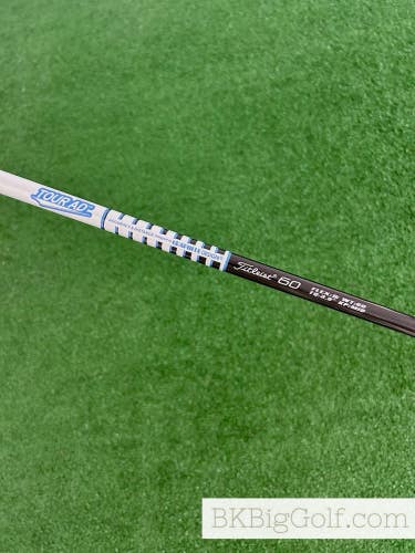 Tour AD Graphite Design Titleist 60 S Stiff Driver Shaft / Titleist Tip