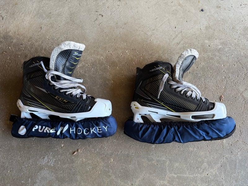 2016 CCM Tacks 4092 Hockey Goalie Skates Regular Width 8 (Used)