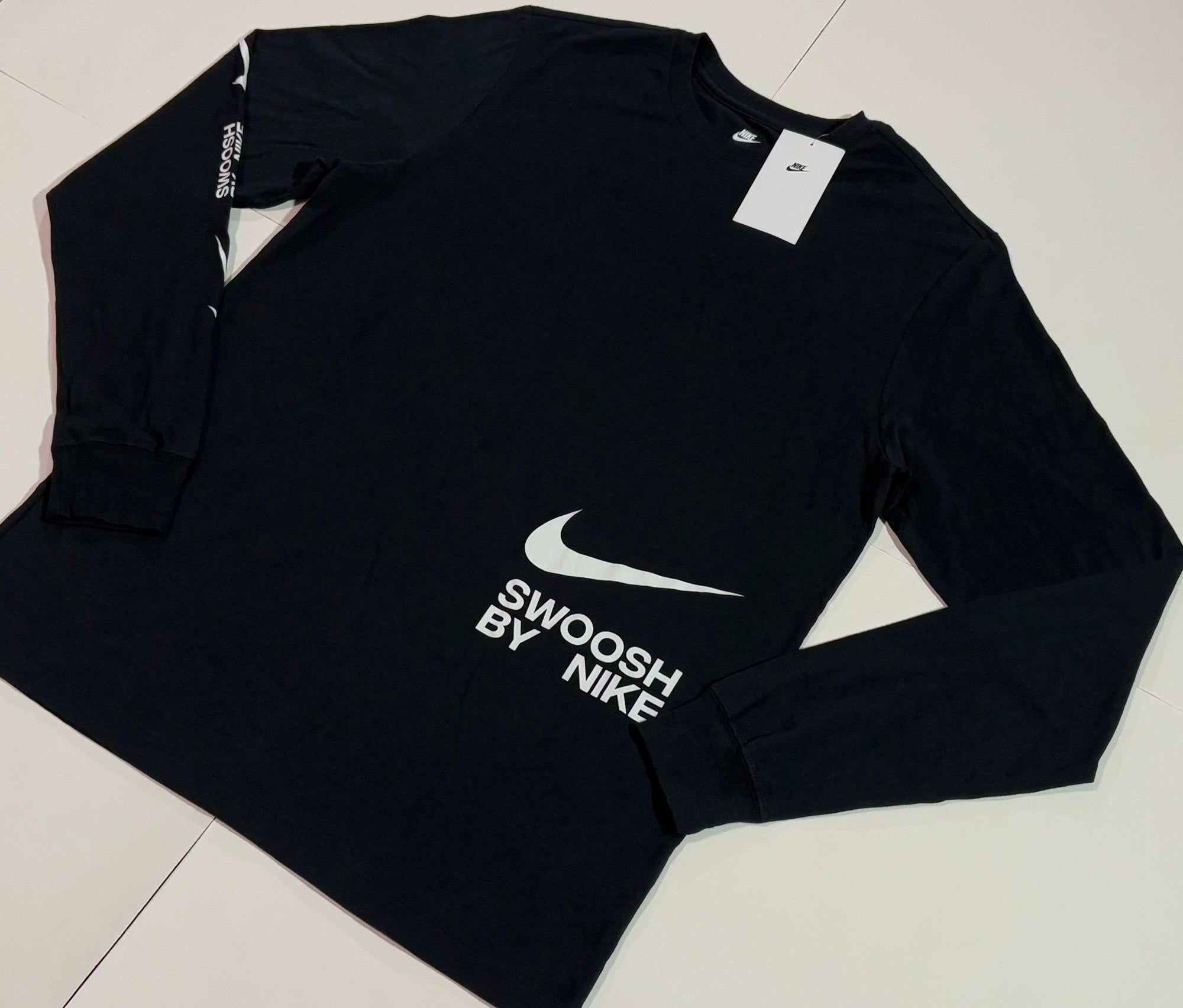 nike big swoosh long sleeve