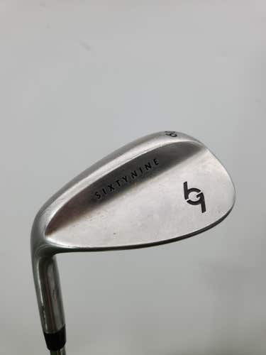 LEFTY SIXTYNINE GOLF WEDGE 60* SENIOR STEEL SHAFT 34.75" FAIR