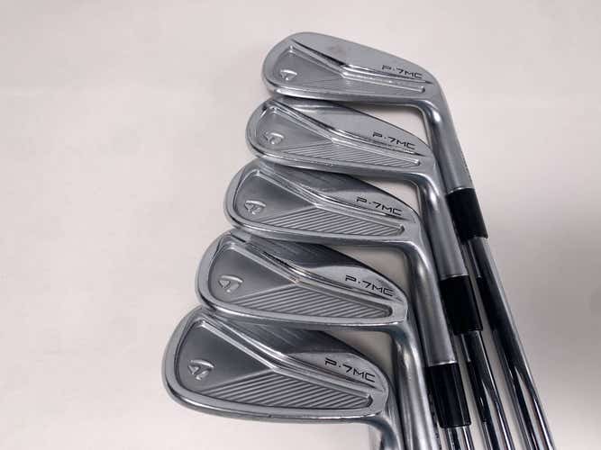 TaylorMade P7MC 2021 Iron Set 6-PW DG S300 105g Stiff Steel Mens RH
