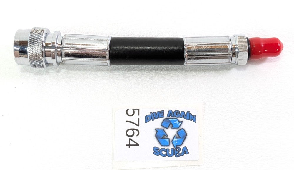 4" Inflator Hose for Genesis Sidekick LP QD Short BC BCD Scuba Dive Octo