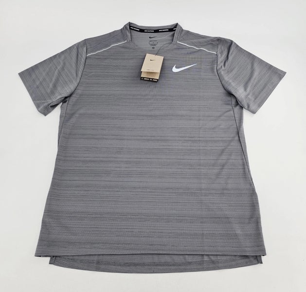Size M Medium Men's Nike Shirt Nike Men’s Dri-Fit Miler Short-Sleeve Running Top Shirt AJ7565-085
