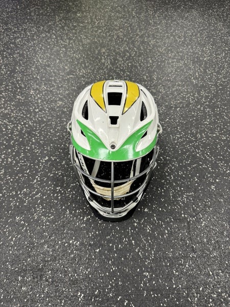 Used Cascade CASCADE S LTLC Lacrosse Helmet Green And White MD 11849-S000034075