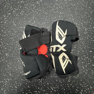 Used STX STINGER Lacrosse Arm Pads/Guards Black SM 11849-S000034031