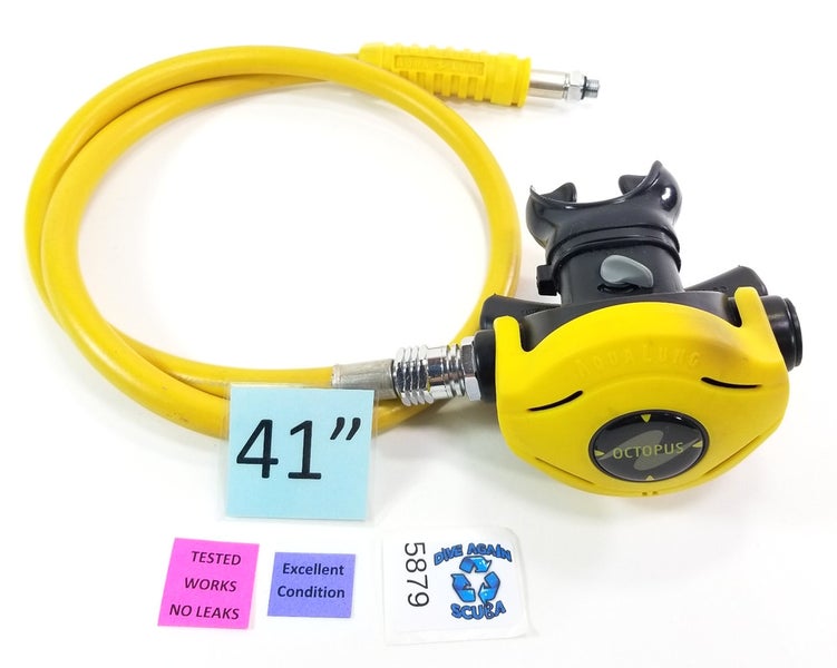 Aqua Lung Calypso Titan Octo Octopus Scuba Dive 2nd Stage Regulator Yellow #5879