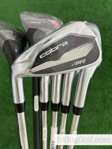 NEW LH Cobra Air X Hybrid Iron Set 4h-P / True Temper Regular