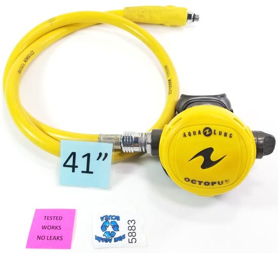 Aqua Lung Calypso Titan Octo Octopus Scuba Dive 2nd Stage Regulator Yellow #5883