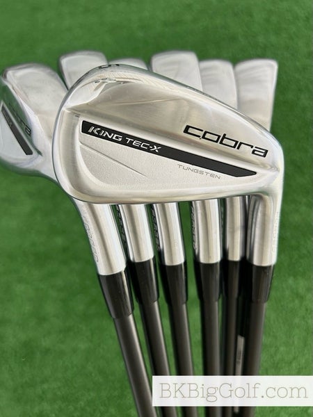 Cobra King Tec X 25 Forged Iron Set 4-P / KBS PGI 85 Stiff Graphite
