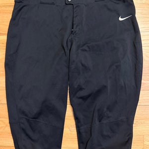 Black Women's XL Adult Nike Game Pants (Used)