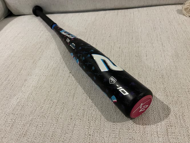 2025 Marucci CATX2 Alloy USSSA Certified Bat (-10) 17 oz 27" (Used)