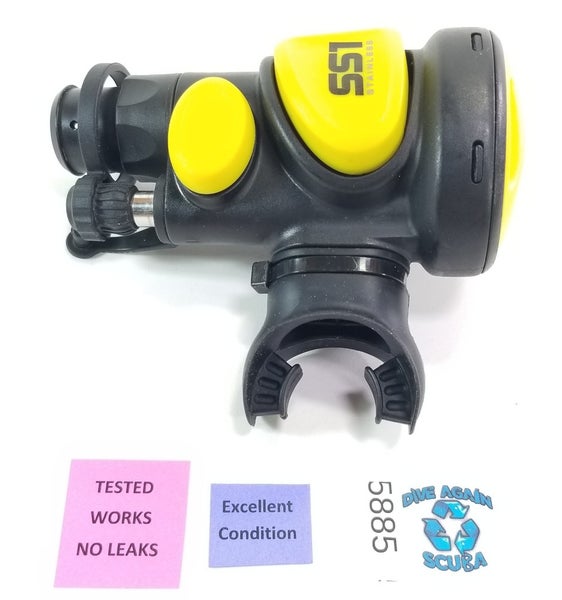 Atomic Aquatics SS1 Safe Second BC BCD Octo Inflator Scuba Dive Yellow Air 2