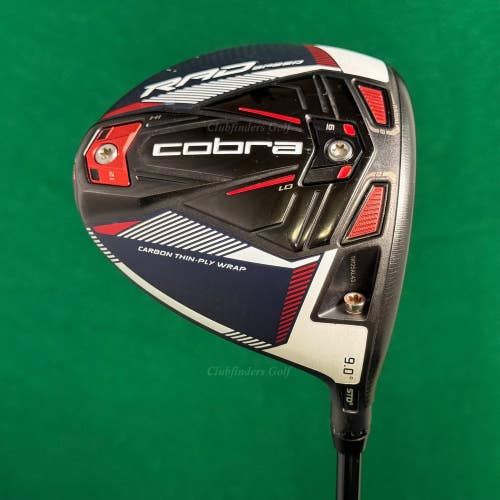 Cobra King RAD Speed 9 Driver Atmos Black Tour Spec 7-X Graphite Extra Stiff
