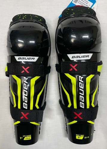 NEW Bauer Vapor Velocity Shin Pads 9”