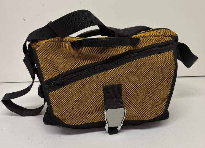 WaterField Designs Cargo Laptop Messenger Bag Yellow/Black GREAT Fast Shipping