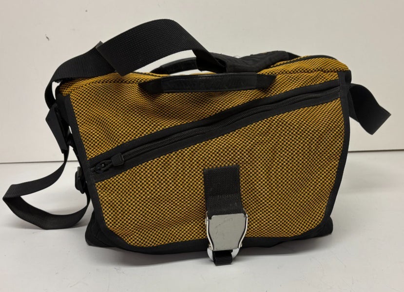 WaterField Designs Cargo Laptop Messenger Bag Yellow/Black GREAT Fast Shipping