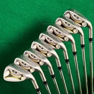 TaylorMade 2004 r7 4-AW Iron Set Factory T-Step 90g Steel Stiff