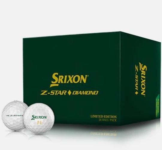Srixon Z-STAR Diamond 3 Limited Edition 24 Pack Golf Balls WHITE New in Box