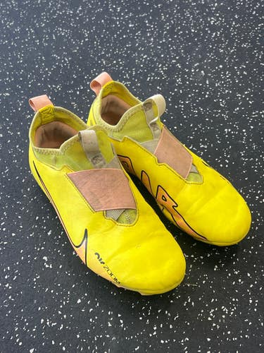 Used Nike MERCURIAL Soccer Cleats Yellow Junior 05.5 11849-S000033936