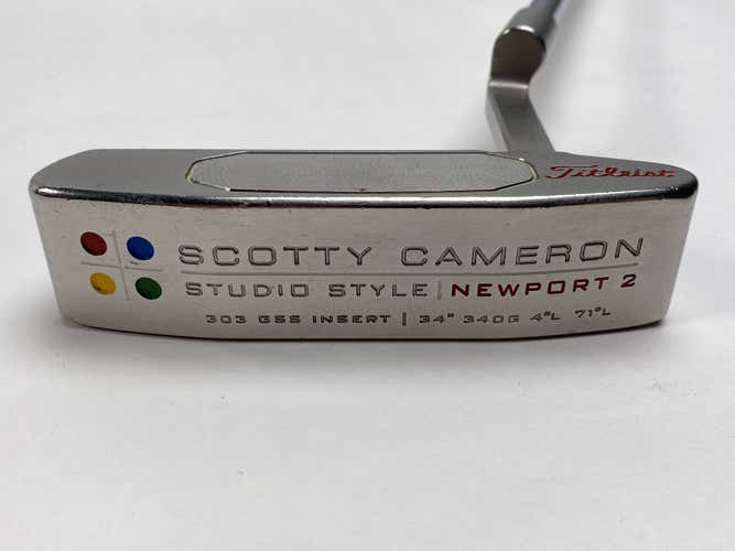 Scotty Cameron Studio Style Newport 2 Putter 34" Mens RH