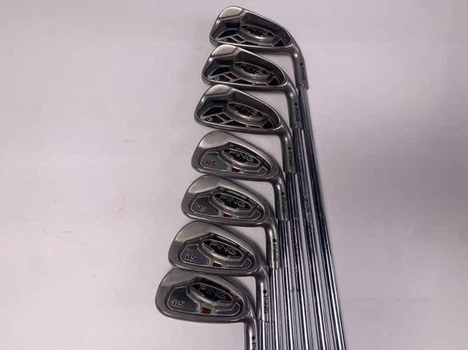 Ping i15 / G15 Iron Set 4-PW Black Dot Project X Rifle Precision 5.5 Regular RH