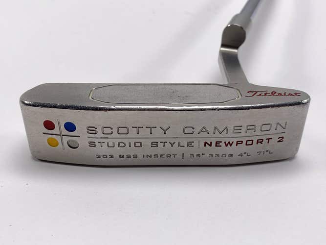 Scotty Cameron Studio Style Newport Putter 33" SuperStroke Flatso 3.0 Mens RH