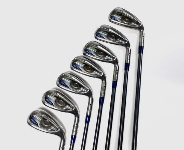 Ping G LE Iron Set 6-PW+GW+SW Black Dot TFC 80 i Lite Graphite Mens RH
