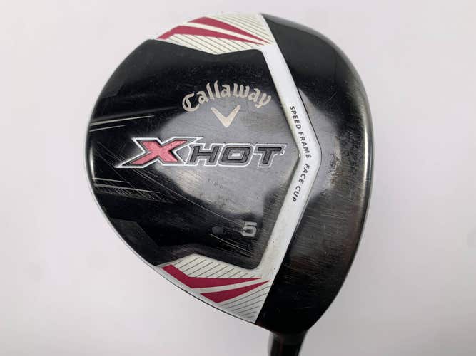 Callaway X Hot 2013 5 Fairway Wood 18* Project X PXv Ladies Graphite Womens RH