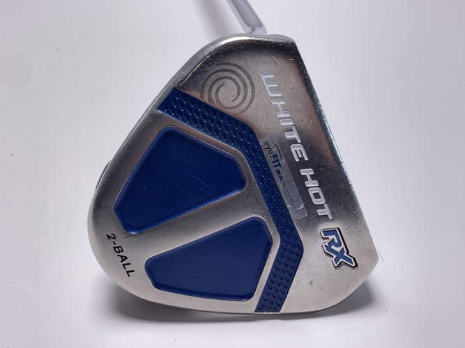 Odyssey Lady White Hot RX 2-Ball Putter 35" SuperStroke Tour 3.0 Mens LH HC