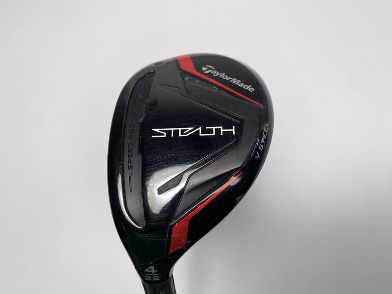 TaylorMade Stealth Rescue 4 Hybrid 22* Fujikura Ventus Black Red 6R Regular LH