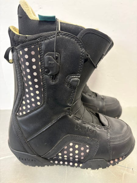 Women's Size M 6.0 (W 7.0) Burton Emerald Snowboard Boots All Mountain (Used)