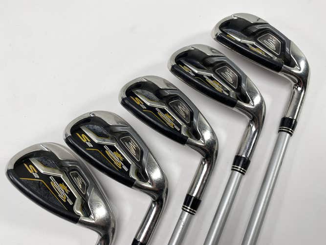 Cobra S2 Iron Set 7-PW+SW Aldila DVS-2 60g Lite Graphite Mens RH