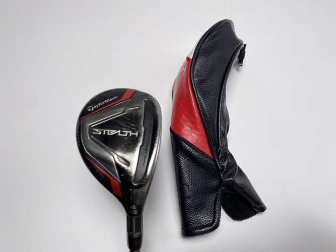TaylorMade Stealth Rescue 4 Hybrid 22* Mamiya Elements Recoil 806 Senior RH HC