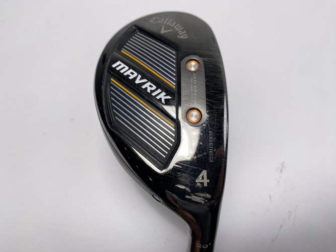 Callaway Mavrik 4 Hybrid 20* Project X Catalyst 5.5 65g Regular Graphite Mens RH