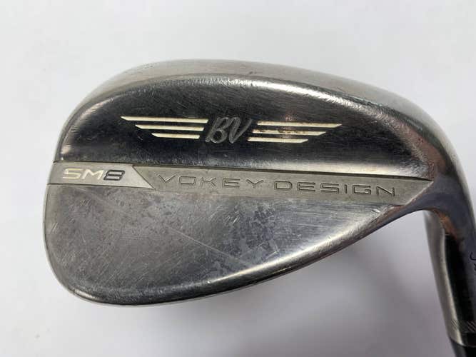 Titleist Vokey SM8 Brushed Steel Wedge 58* 14 Bounce K-Grind Wedge Steel Mens RH