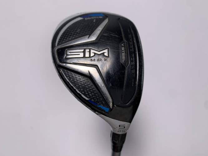 TaylorMade SIM MAX 5 Hybrid 25* Fujikura Vista Pro R3 40g Ladies RH
