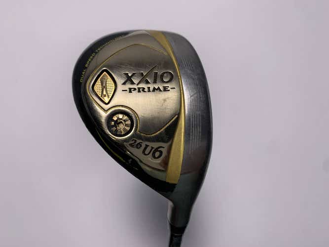 XXIO Prime 9 6 Hybrid 26* SP-900 Flex 3212 46g Regular RH Midsize Grip