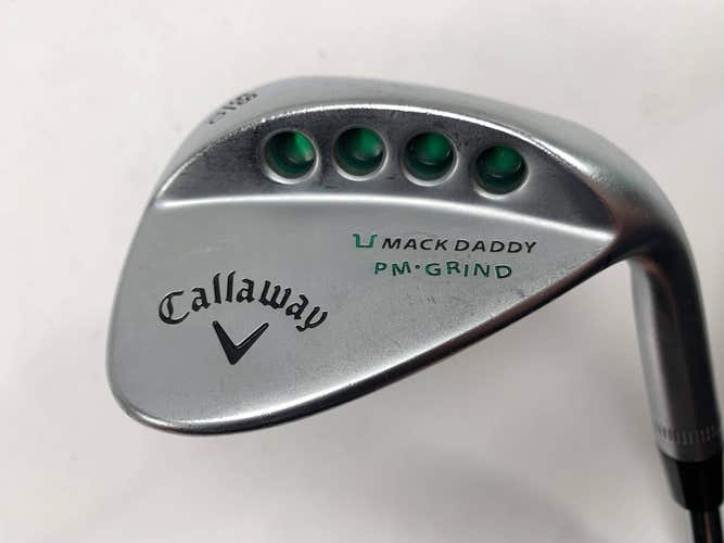 Callaway Mack Daddy PM Grind Wedge 58* 10 KBS Tour-V Extra Stiff Steel Mens RH