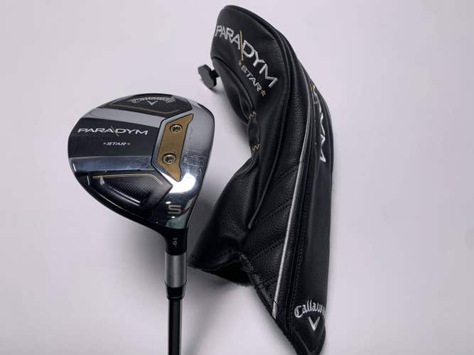 Callaway Paradym Star 5 Fairway Wood 19* ATTAS Speed Series 40g Regular RH HC