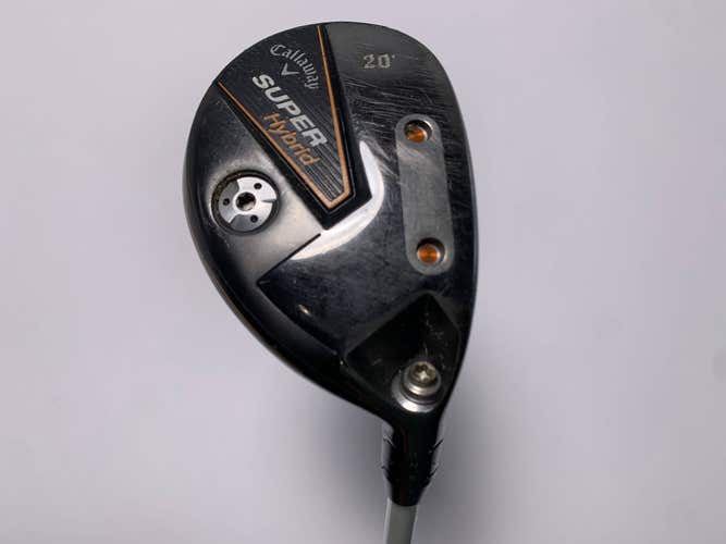 Callaway Super 3 Hybrid 20* Aldila Rogue 110 MSi 85g Stiff RH Midsize Grip