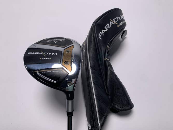 Callaway Paradym Star 3 Fairway Wood 16* Mamiya ATTAS Speed Series Regular RH HC