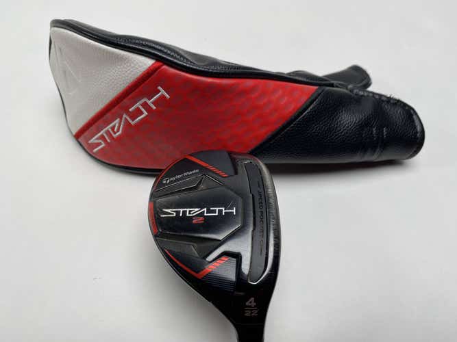 TaylorMade Stealth 2 4 Hybrid 22* Fujikura Ventus Red TR HB 5-A Senior RH HC