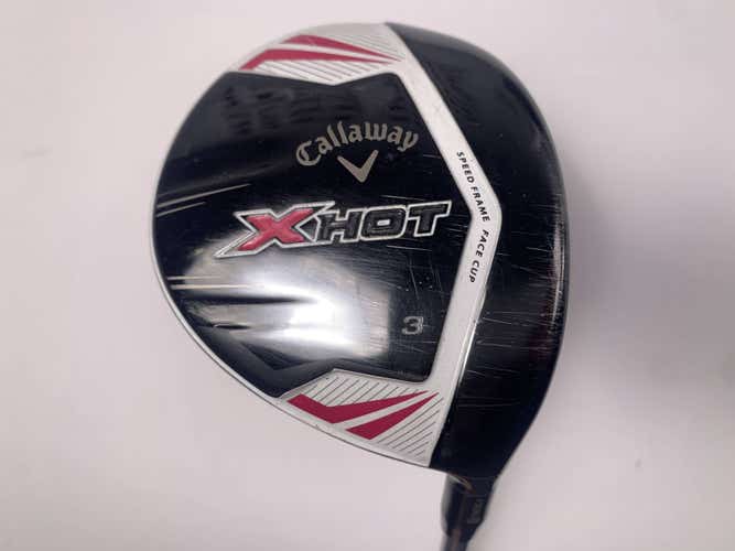 Callaway X Hot 2013 3 Fairway Wood 15* Project X PXv Ladies Graphite Womens RH