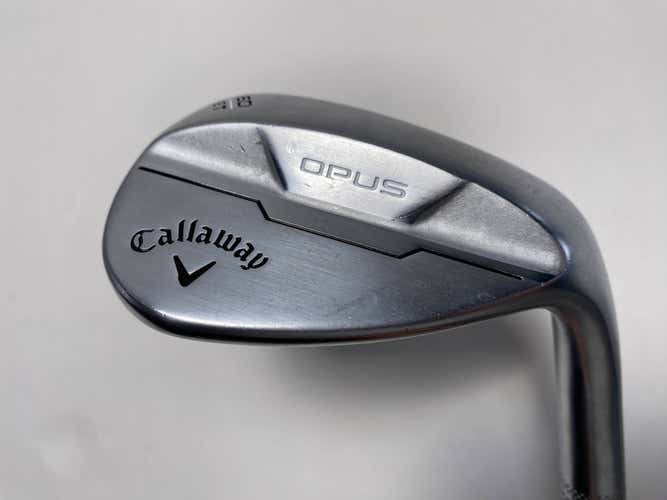 Callaway Opus Brushed Chrome LW 60* 6 T-Grind True Temper DG Mid 115g Mens RH
