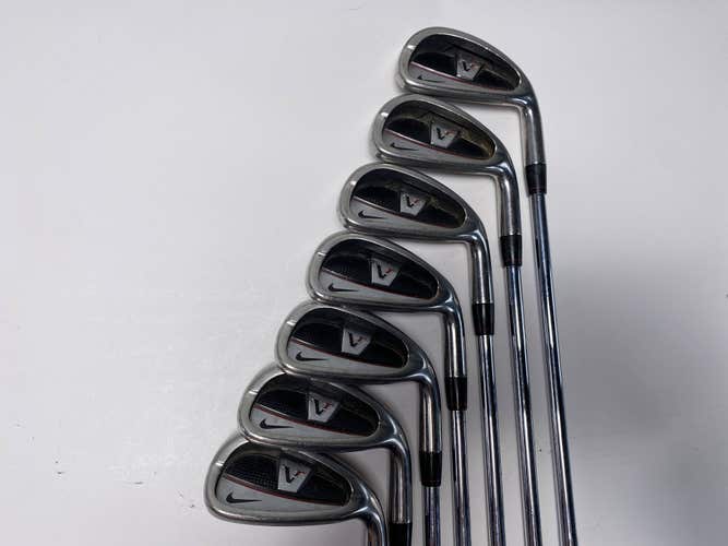 Nike Victory Red Cavity Back Iron Set 4-PW True Temper Speed Step Regular RH