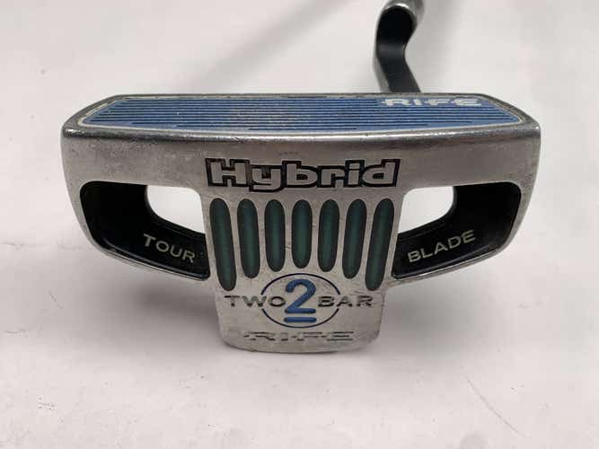 Guerin Rife Two Bar Blade Putter 35.5" SuperStroke Pistol GT 2.0 Mens RH