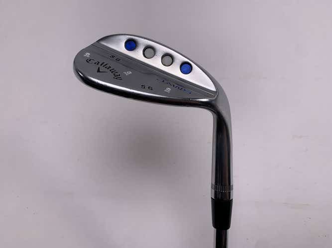 Callaway Jaws MD5 Platinum Chrome Lob Wedge LW 58* 12 X-Grind Modus 3 Mens RH